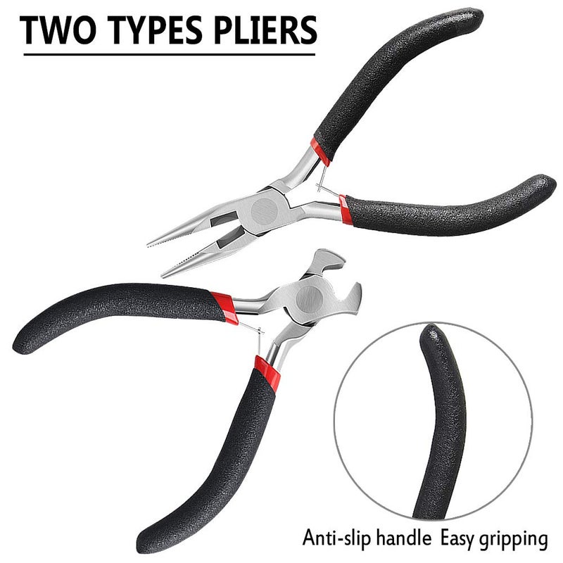 Aniann 2-Pack Zipper Repair Kit - Install Pliers and Tool for Zipper Replacement, Hand Fix Tool - Image 2